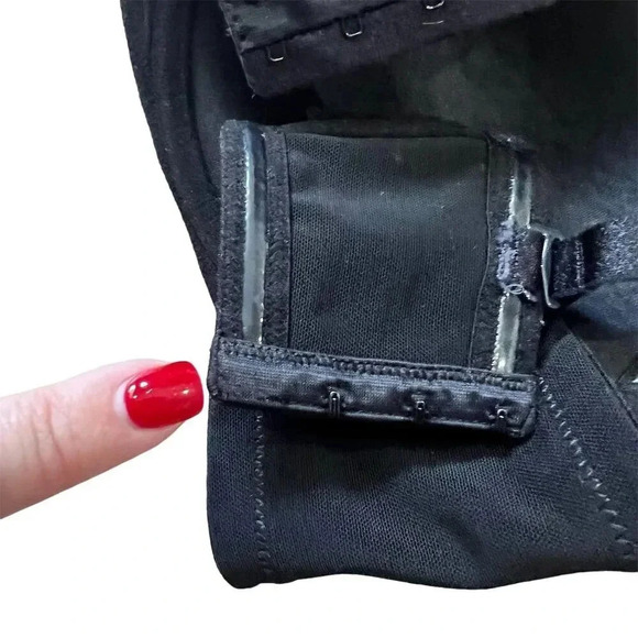 Torrid Curve Strapless Push-Up Bra 40C Black Leopard Print Lace - Picture 3 of 14